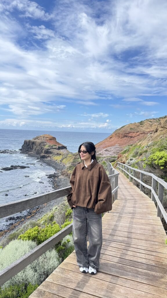 Intiporn Chanfuengfu (น้องอิน) Greenwich Melborne เที่ยว Mornington